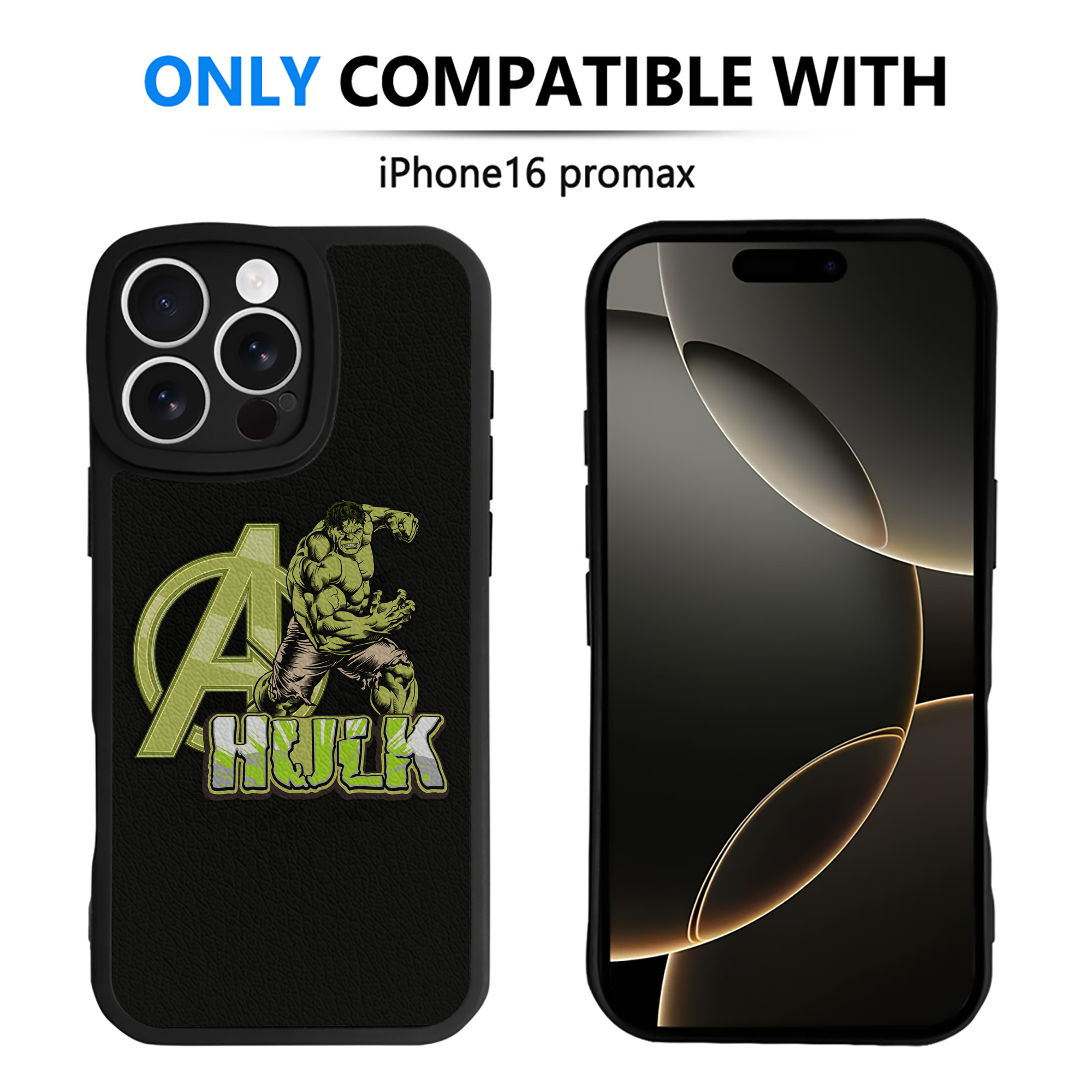 （画像用） アベンジャーズ The Avengers 【iPhone 16シリーズ対応】シリコンスマホケース（レザー調） 材質：シリコン